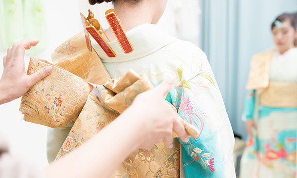 和服の着付け